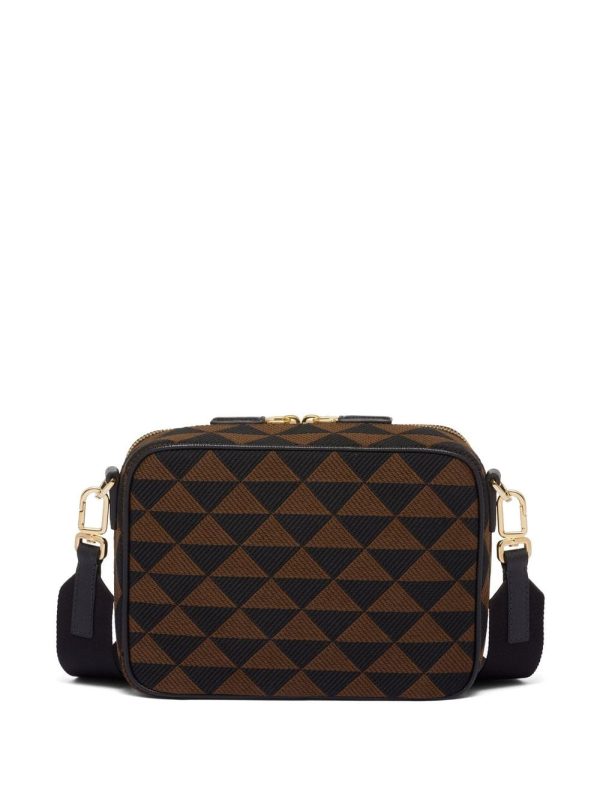 Prada Symbole embroidered messenger bag - Image 3