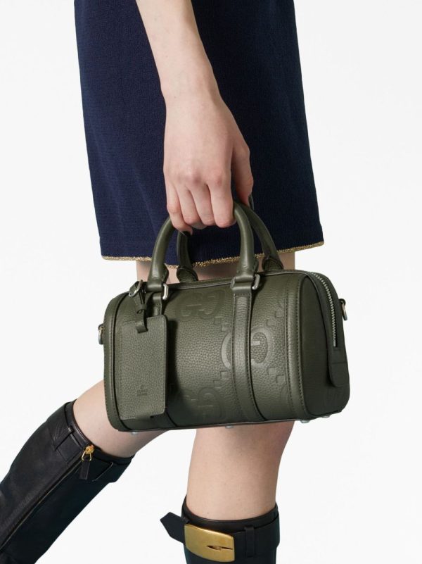 Gucci mini Jumbo GG leather duffle bag - Image 3