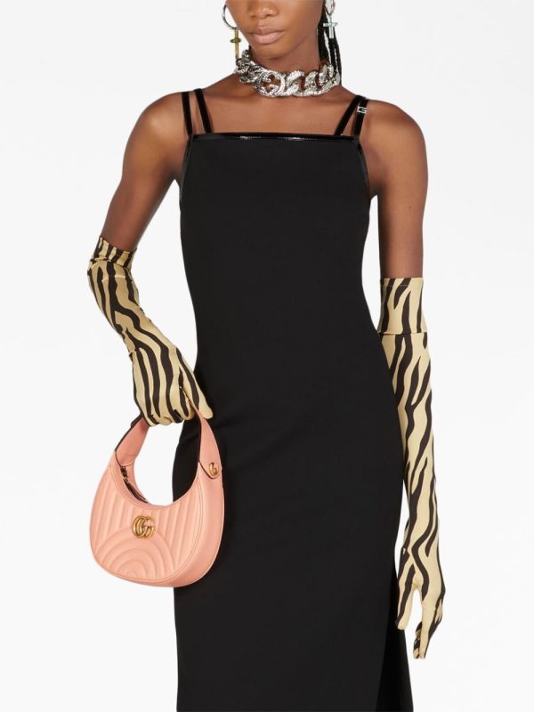 Gucci GG Marmont half-moon shaped mini bag - Image 3