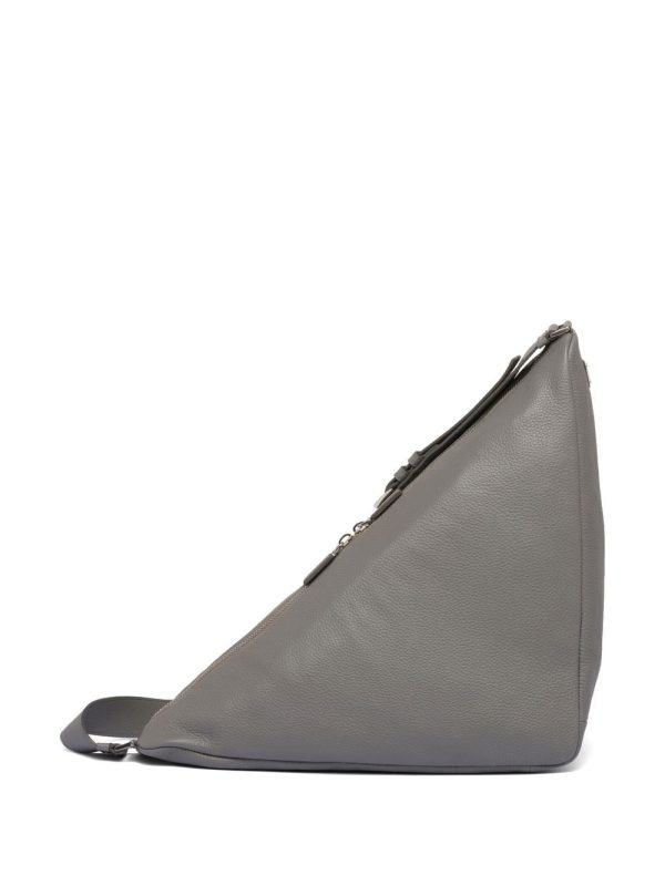 Prada Triangle leather messenger bag - Image 3