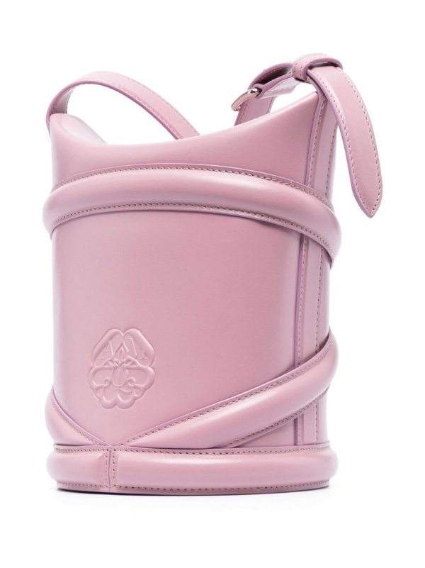 Alexander McQueen pipe-detail bucket bag - Image 3