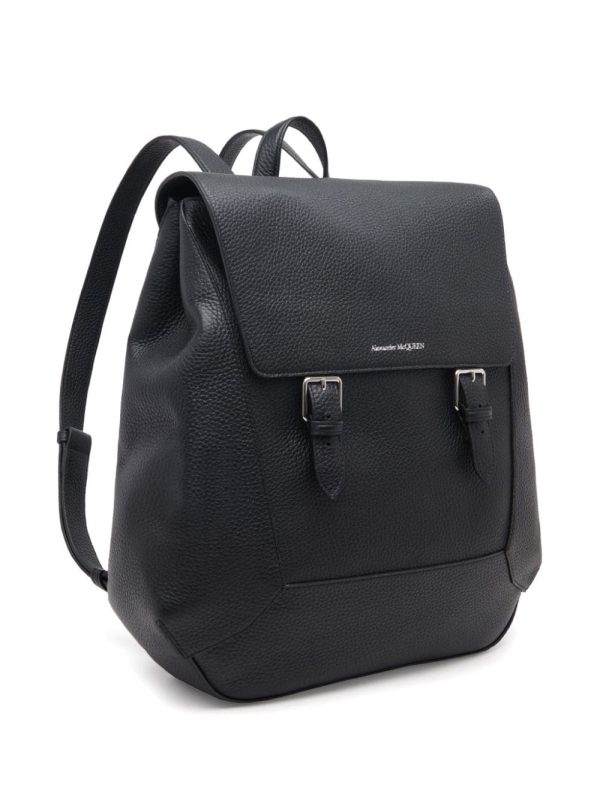 Alexander McQueen The Edge logo-lettering backpack - Image 3