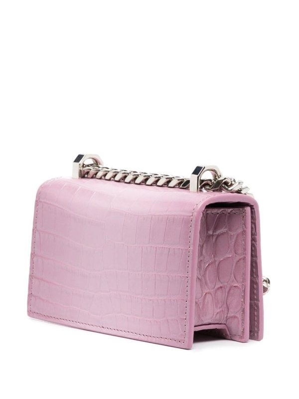 Alexander McQueen four-ring detail crossbody bag - Image 4