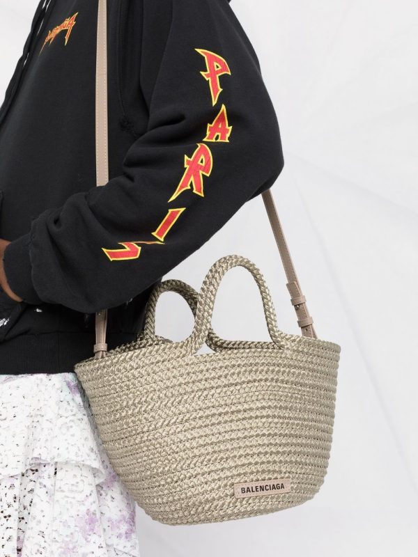 Balenciaga Ibiza woven basket bag - Image 3