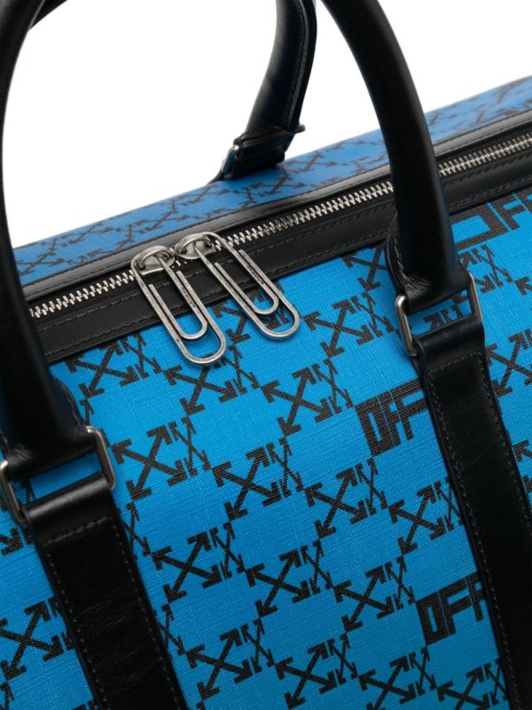 Off-White Arrows-motif leather duffle bag - Image 3