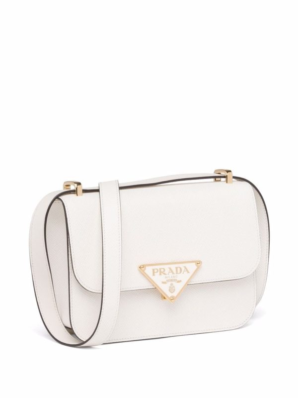 Prada triangle logo-plaque crossbody bag - Image 3
