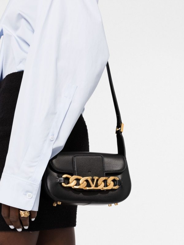 Valentino Garavani VLogo leather crossbody bag - Image 2