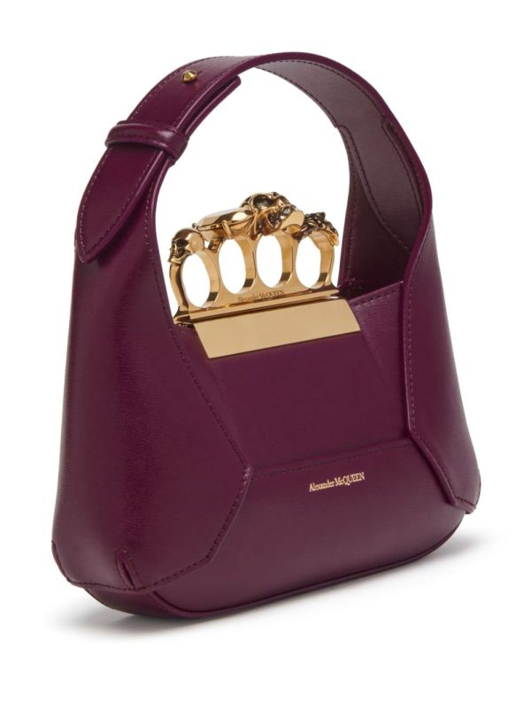 Alexander McQueen The Jewelled leather mini bag - Image 3