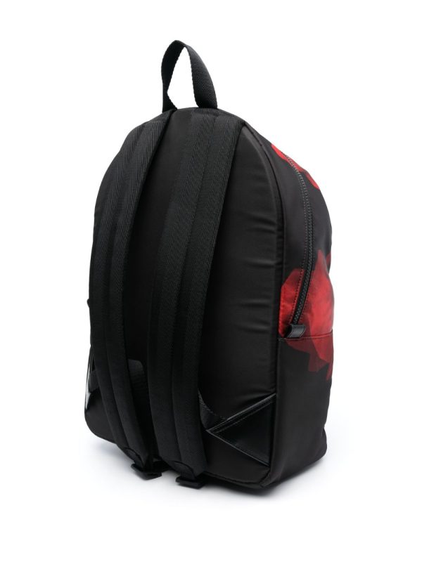 Alexander McQueen logo abstract-pattern print backpack - Image 3
