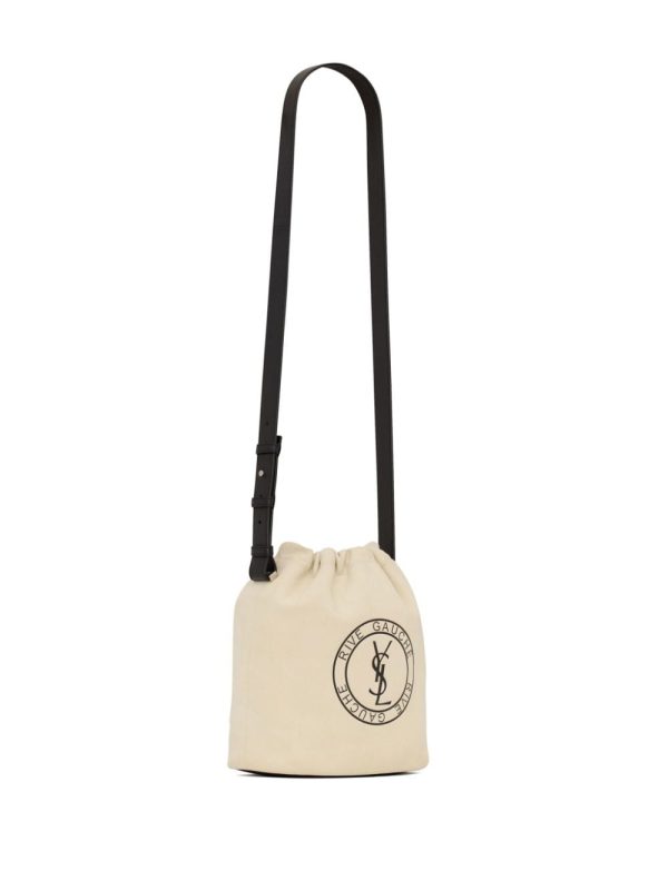 Saint Laurent Rive Gauche leather bucket bag - Image 3