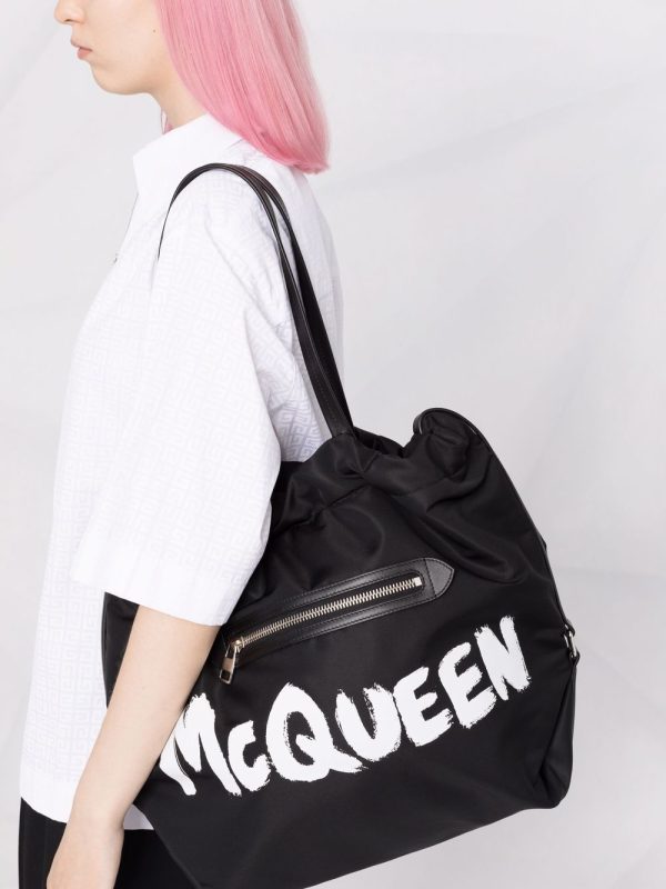 Alexander McQueen The Bundle logo tote bag - Image 3