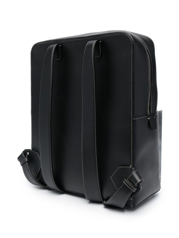Alexander McQueen signature-handle leather backpack - Image 3