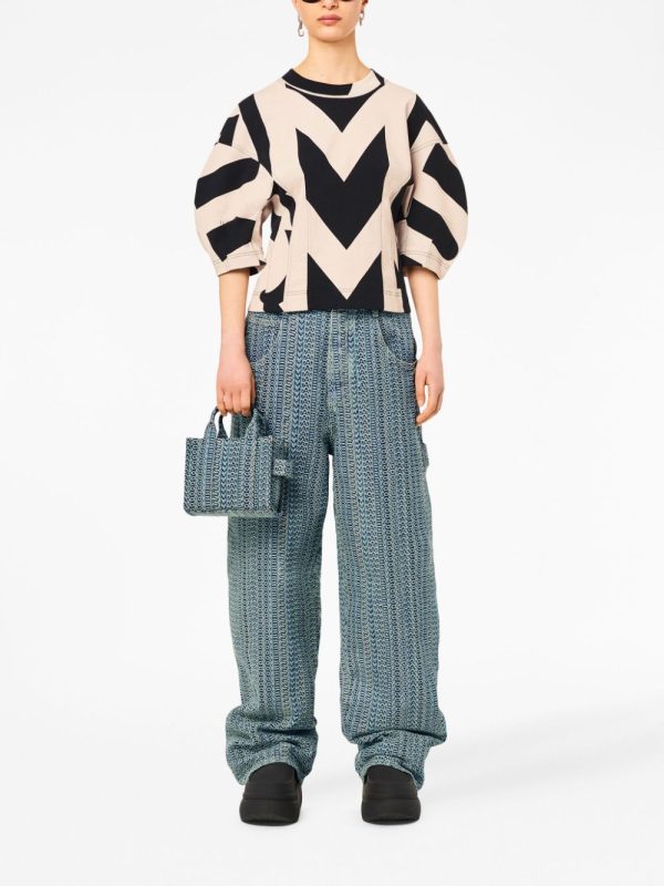 Marc Jacobs The Monogram Jacquard Mini Tote bag - Image 2