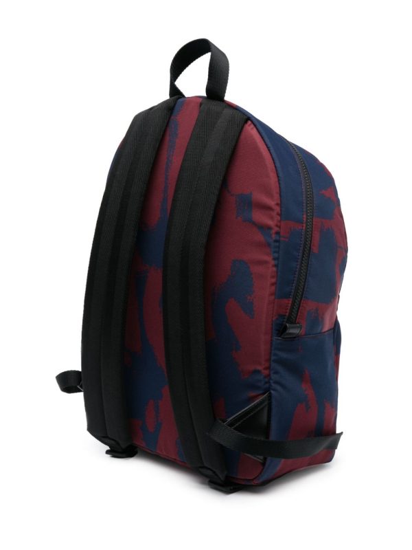 Alexander McQueen graffiti logo-print backpack - Image 4