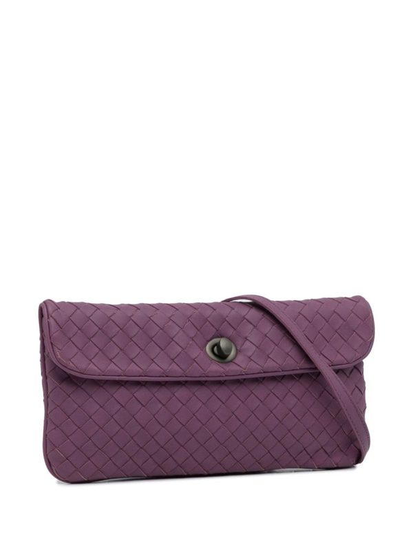Bottega Veneta   2012-2022 Intrecciato leather crossbody bag - Image 3
