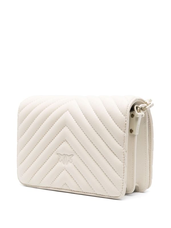 PINKO Love Click chevron crossbody bag - Image 3