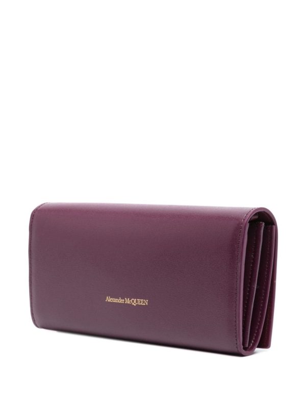 Alexander McQueen Skull leather wallet-on-chain - Image 3