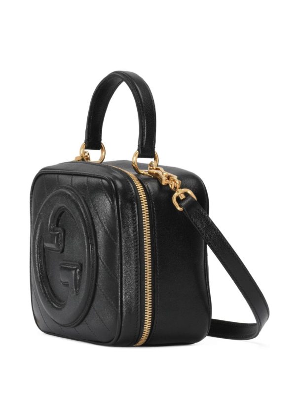 Gucci Blondie logo-patch tote bag - Image 3