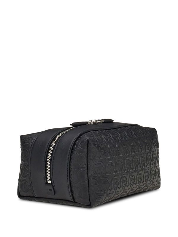 Ferragamo Gancini-pattern clutch bag - Image 3
