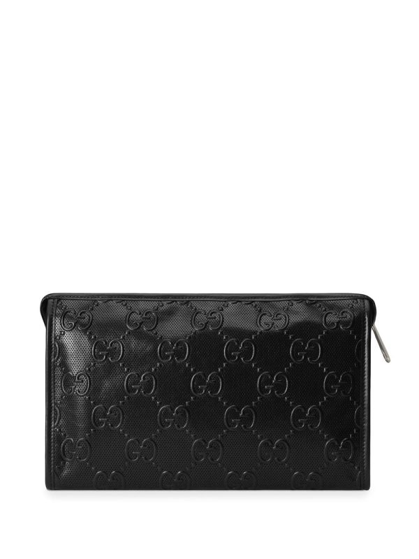 Gucci GG-embossed clutch bag - Image 3