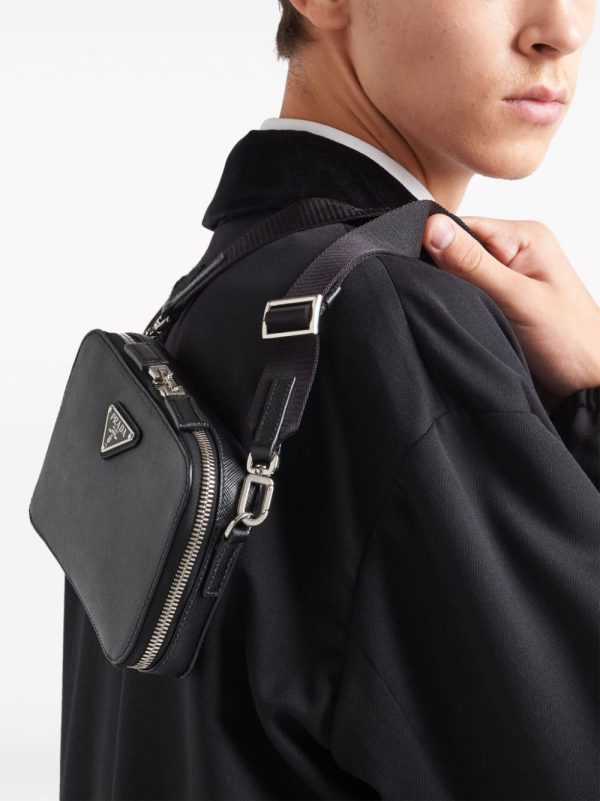 Prada small Brique crossbody bag - Image 3
