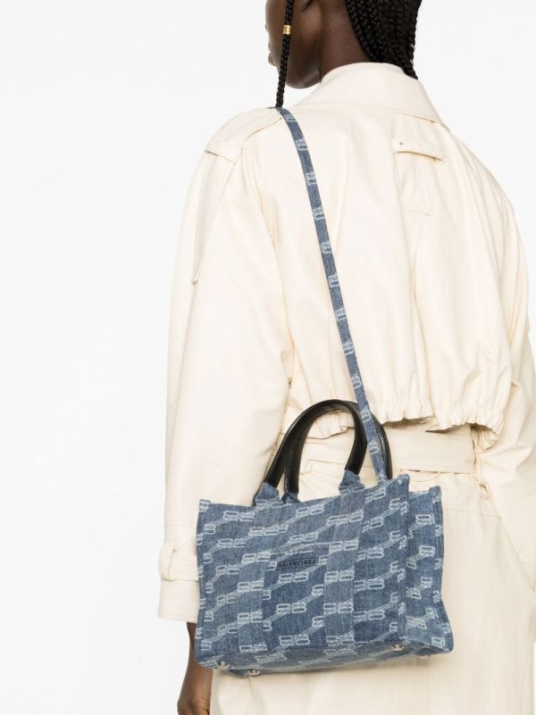 Balenciaga Hardware BB Monogram-print tote bag - Image 3