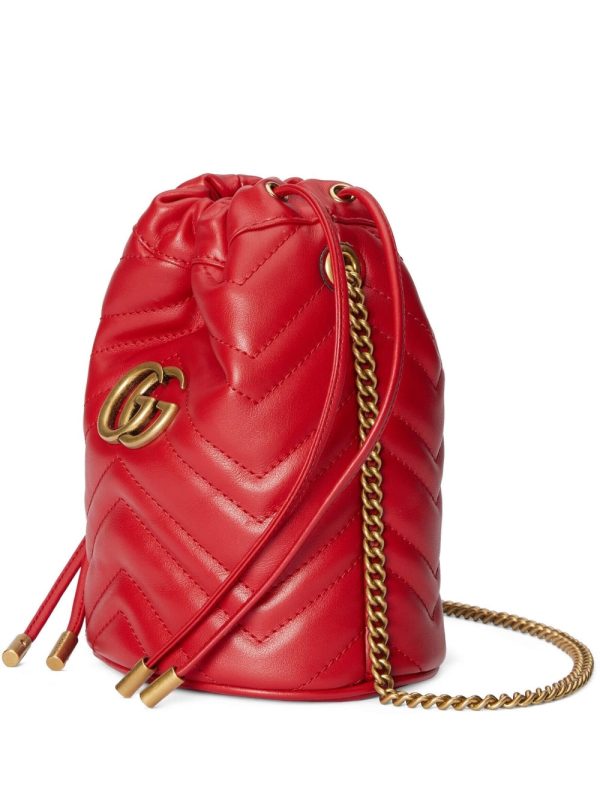 Gucci GG Marmont mini bucket bag - Image 3