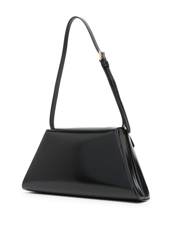 Prada triangle-logo leather shoulder bag - Image 3
