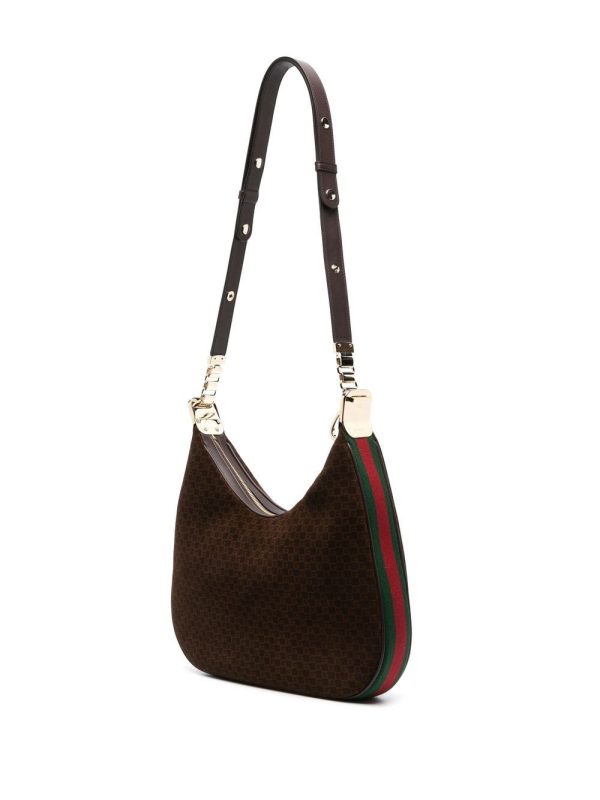 Gucci Gancio monogram-print shoulder bag - Image 3