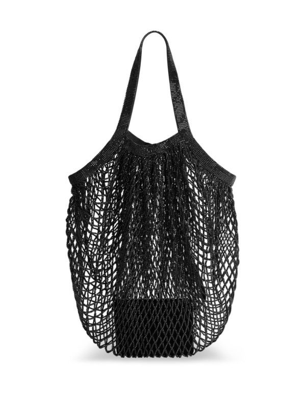 Balenciaga large 24/7 rhinestone-detail tote bag - Image 3