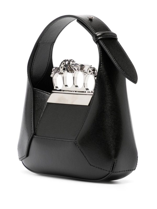 Alexander McQueen Mini Jewelled leather bag - Image 3