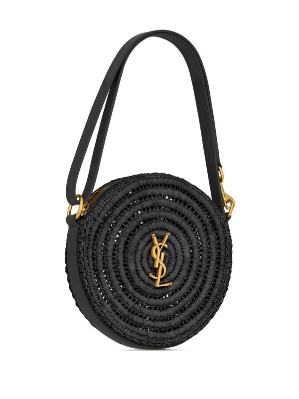 Saint Laurent Sac Rond logo-plaque bag - Image 3