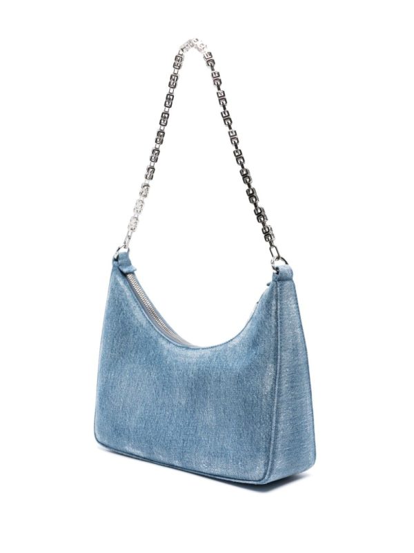 Givenchy Moon Cut-out denim shoulder bag - Image 3