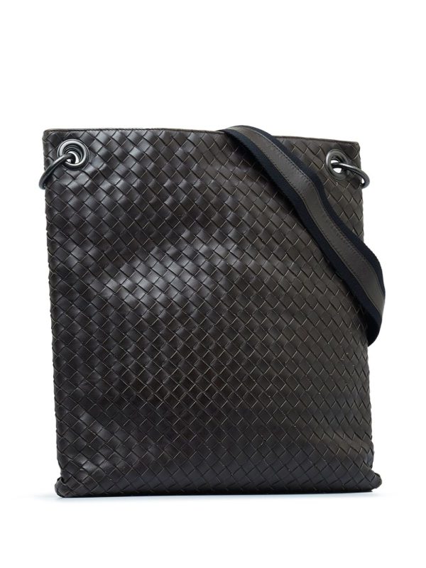 Bottega Veneta   Intrecciato leather crossbody bag - Image 3