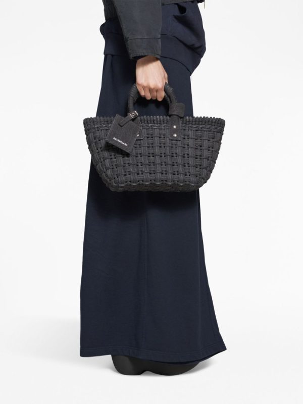 Balenciaga XS Bistro Basket tote bag - Image 3