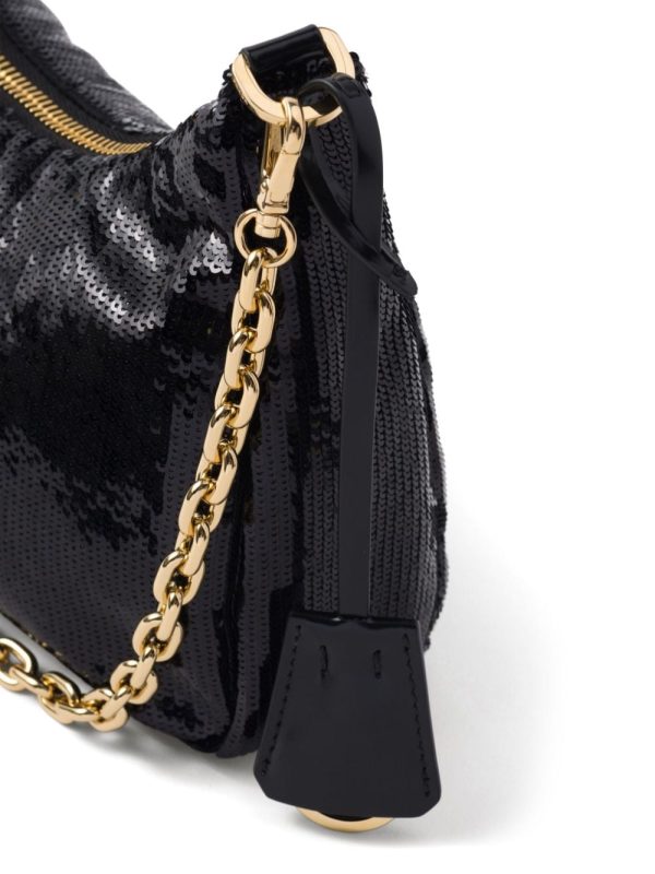Prada Re-Nylon sequinned mini bag - Image 3