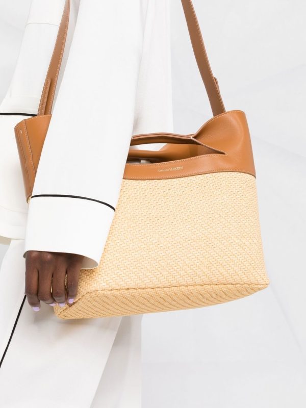 Alexander McQueen logo-print tote bag - Image 3