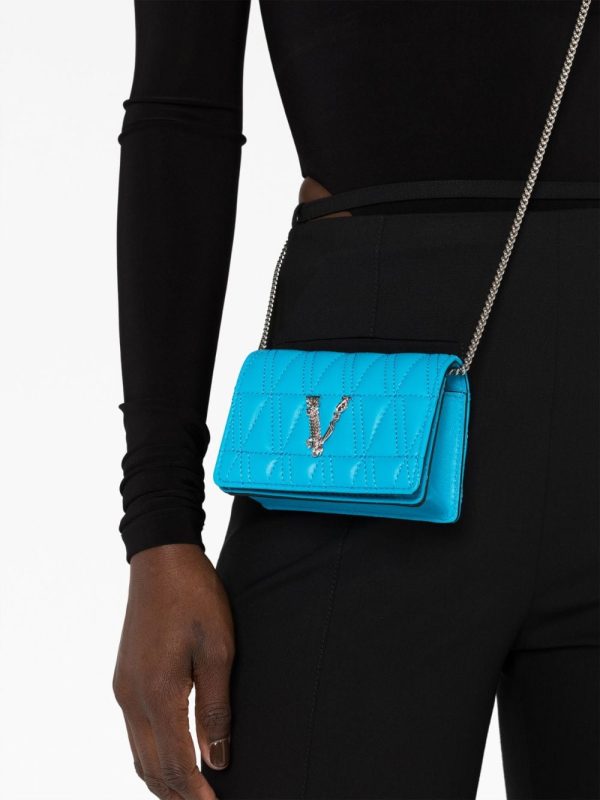 Versace Virtus quilted mini bag - Image 3
