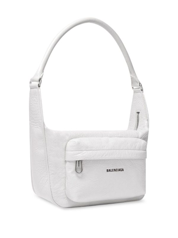 Balenciaga Raver logo-print shoulder bag - Image 3