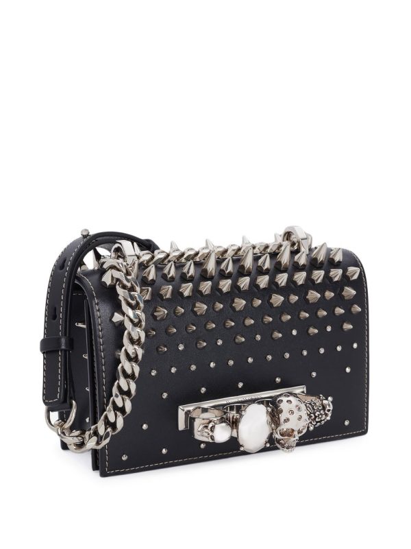 Alexander McQueen Mini Jewelled satchel bag - Image 3