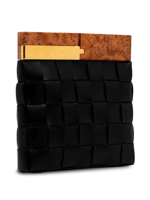 Bottega Veneta  Intrecciato Snap clutch bag - Image 3