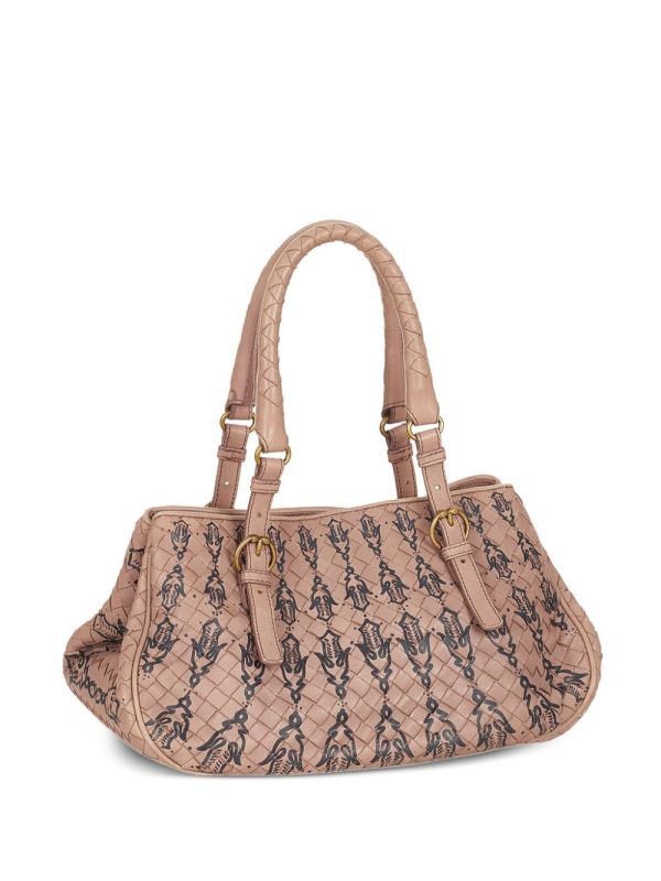 Bottega Veneta   Intrecciato leather handbag - Image 3