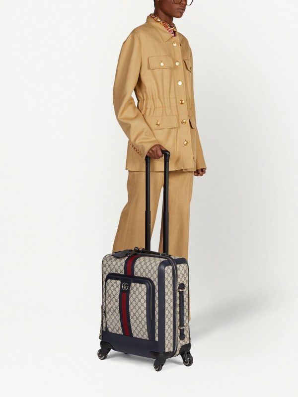 Gucci mini Ophidia GG Supreme luggage - Image 3