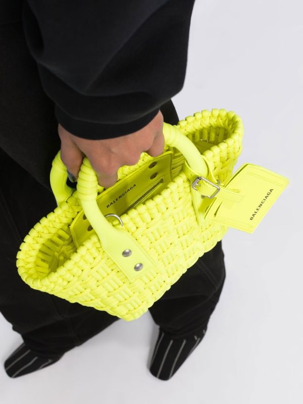 Balenciaga XXS Bistro basket tote bag - Image 3