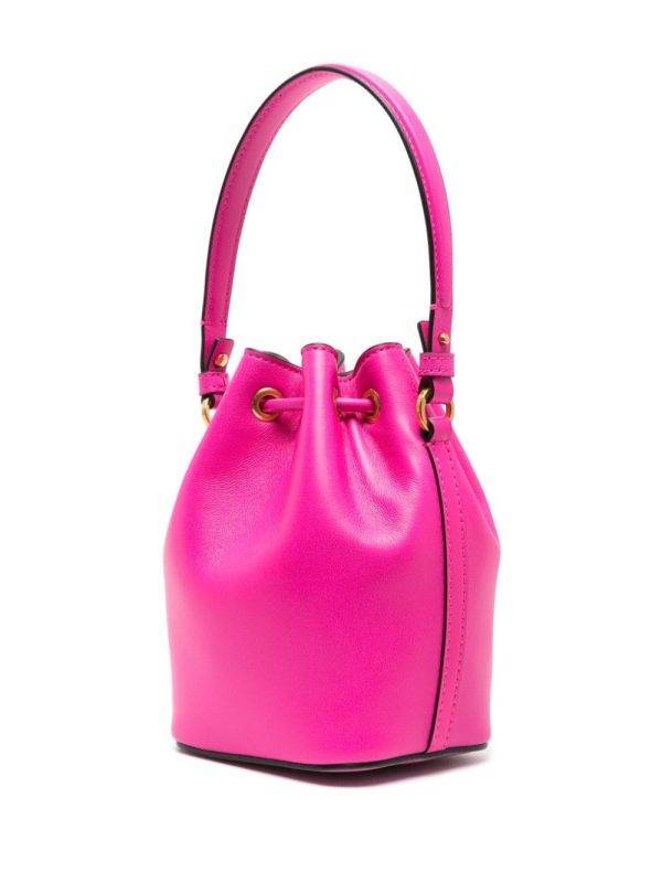 Valentino Garavani mini VLogo Signature leather bucket bag - Image 3