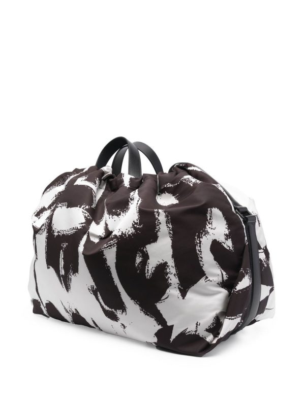 Alexander McQueen graffiti logo-print tote bag - Image 4