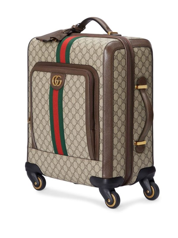 Gucci GG Supreme canvas Ophidia suitcase - Image 3