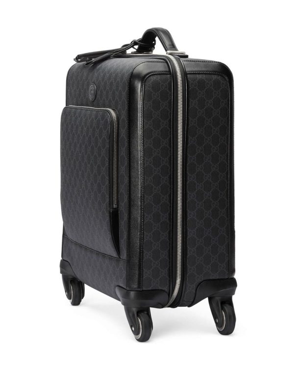 Gucci GG Supreme-canvas suitcase - Image 3