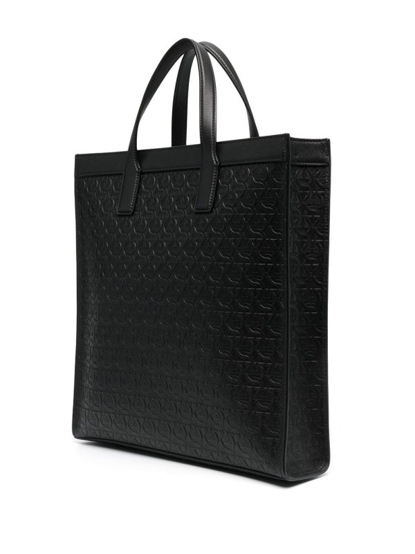 Ferragamo logo-embossed tote bag - Image 3
