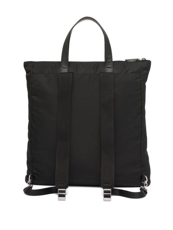 Prada Re-Nylon Saffiano-leather tote bag - Image 3